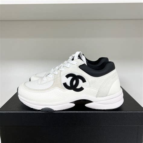 chanel scooter|chanel black and white sneakers.